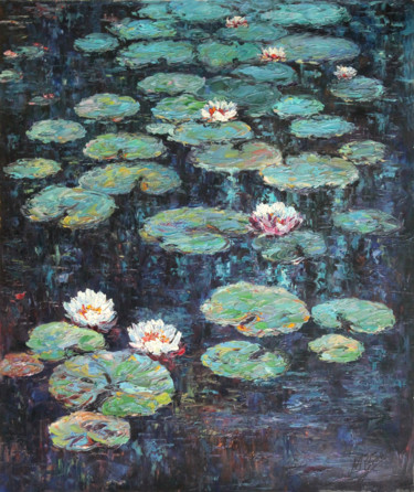 NENÚFARES 5 - Pensando en Monet.